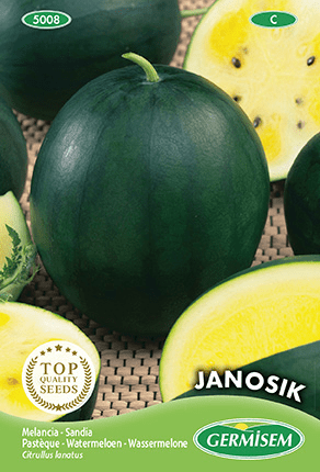Melon d'eau pastèque jaune Janosik