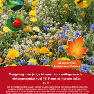 Mélange pluriannuel PBI Fleurs et Insectes Utiles 35 m²