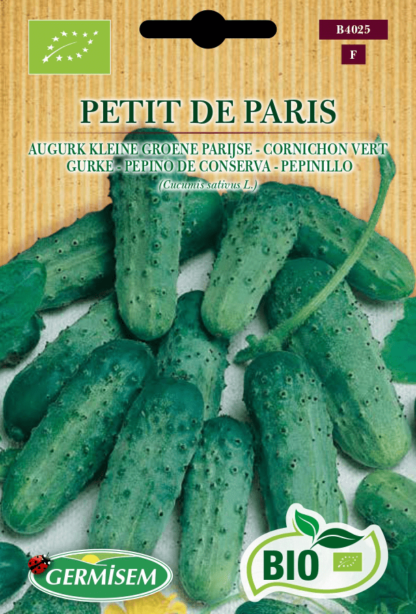 Cornichon vert Petit de Paris