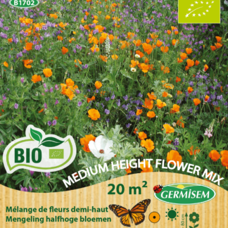 Mélange de fleurs demi-haut 20m²