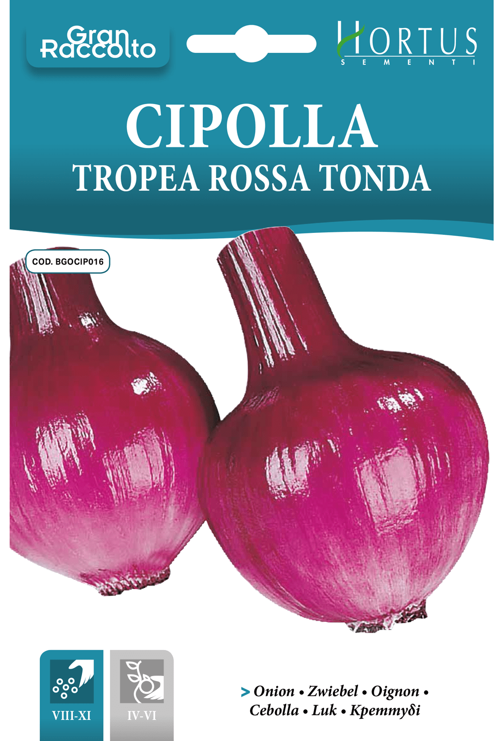 Oignon Tropea Rossa Tonda