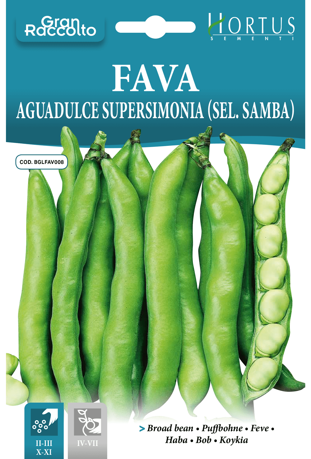 Fève Aguadulce Supersimonia (Sel. Samba)