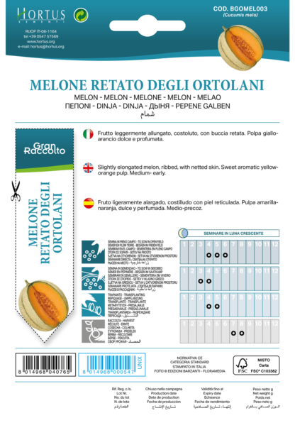 Melon Retato Degli Ortolani