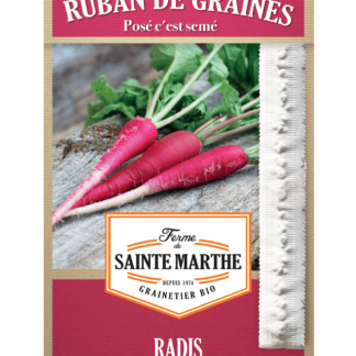 Radis Rosé de Pâques 3 ruban 3m