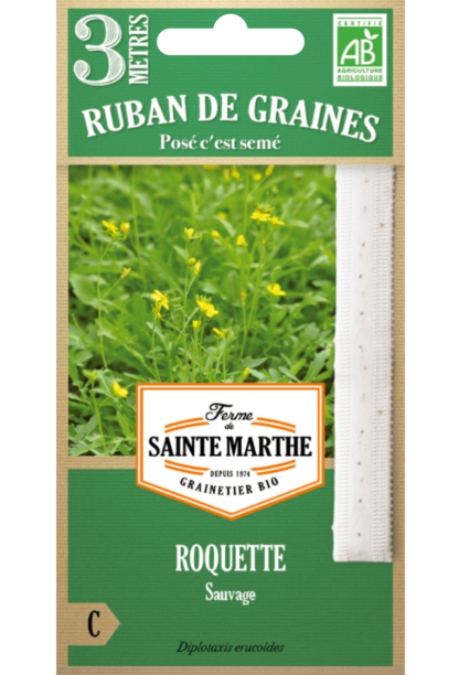 Roquette Sauvage ruban 3m
