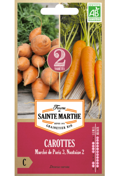 Carottes en mélange (Marché de Paris 3, Nantaise 2)