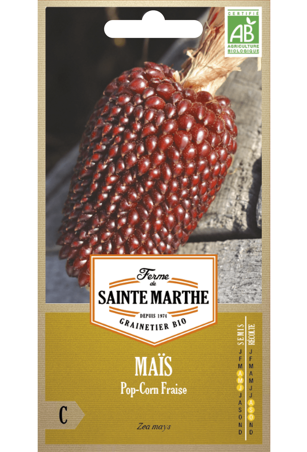 Maïs Pop-Corn Fraise