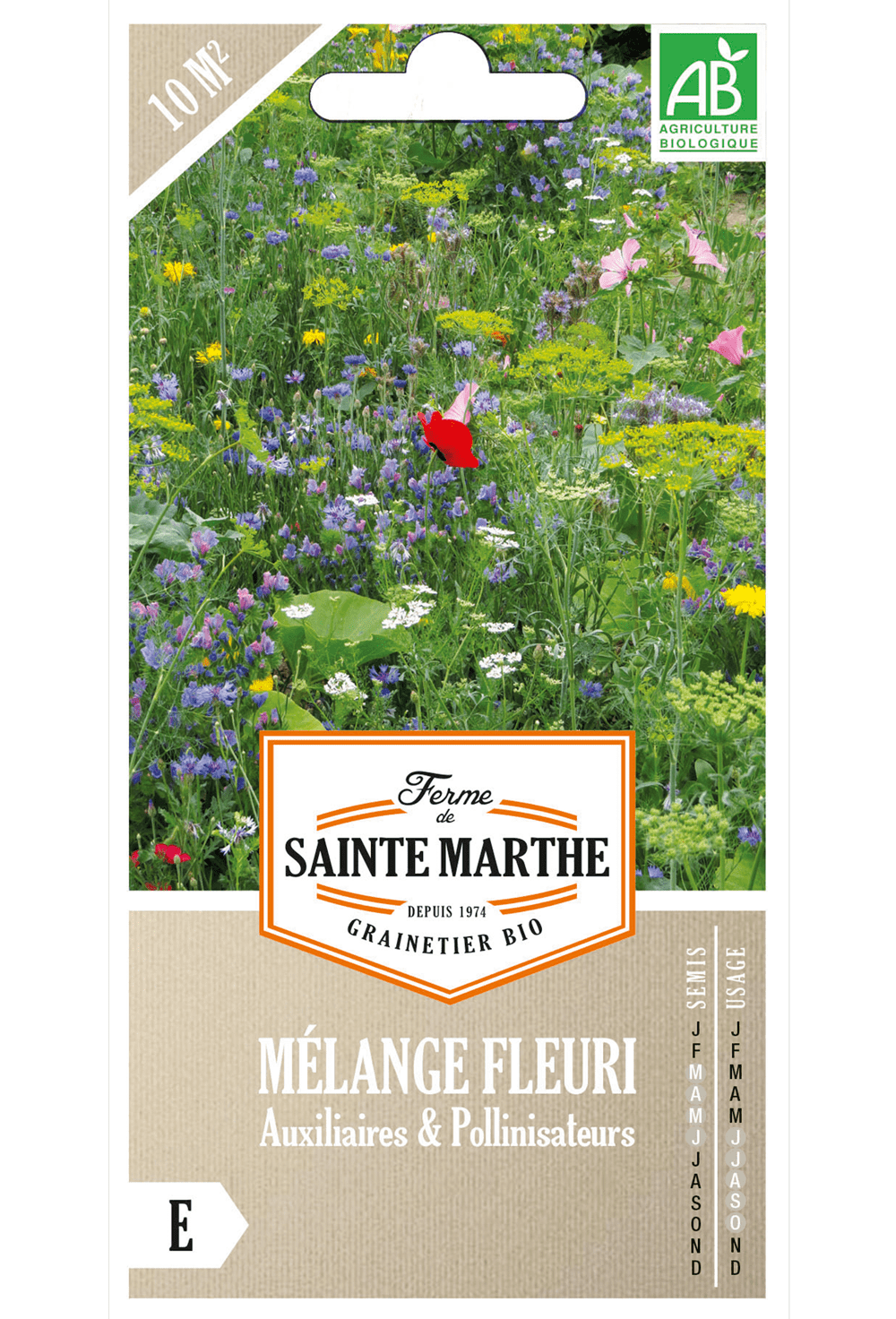 Mélange Fleuri - Auxiliaires et Pollinisateurs