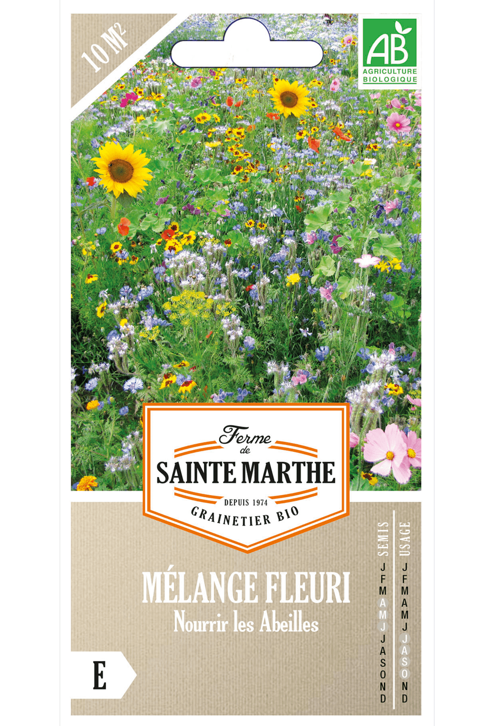 Mélange Fleuri - Nourrir les Abeilles 10m²