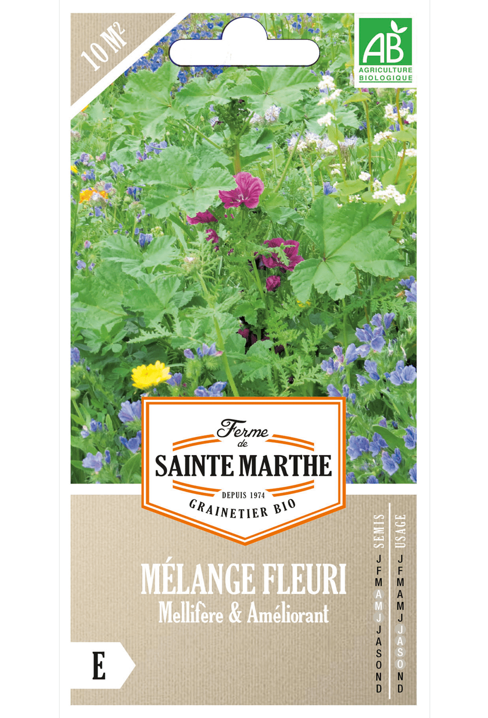 Mélange Fleuri - Mellifère et Améliorant 10m²