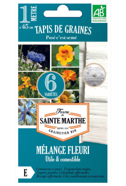 Mélange Fleuri - Utile et Comestible 1mx45cm