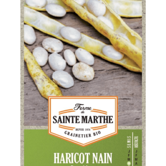 H.G.C.P. La Ferme de Sainte Marthe Haricot nain Coco blanc précoce à écosser