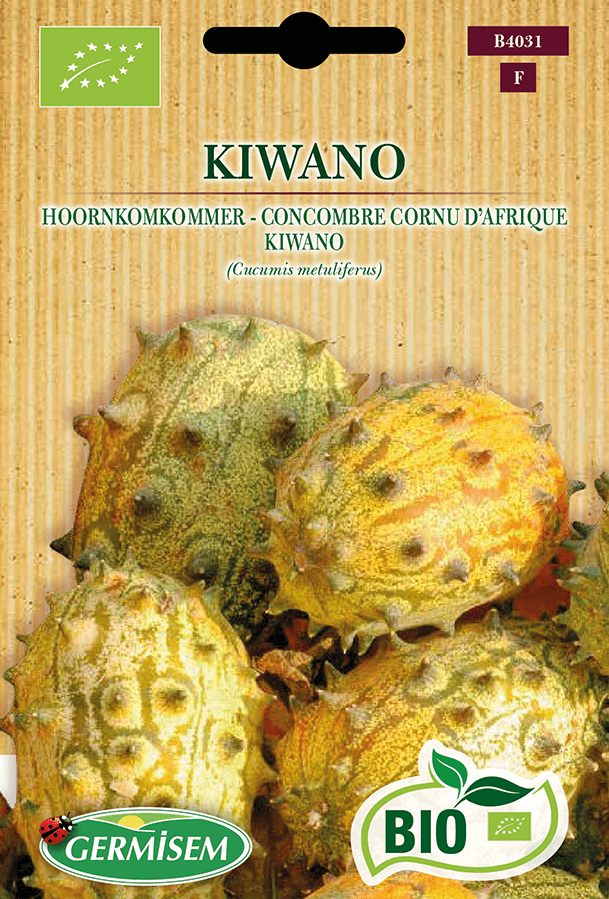 H.G.C.P. Germisem bio Concombre cornu d'Afrique Kiwano