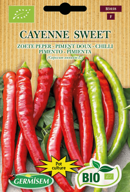 H.G.C.P. Germisem bio Piment doux Cayenne Sweet